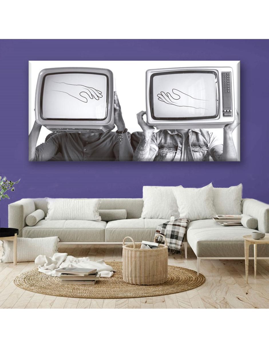 Cuadro decorativo Cabeza de televisión 5