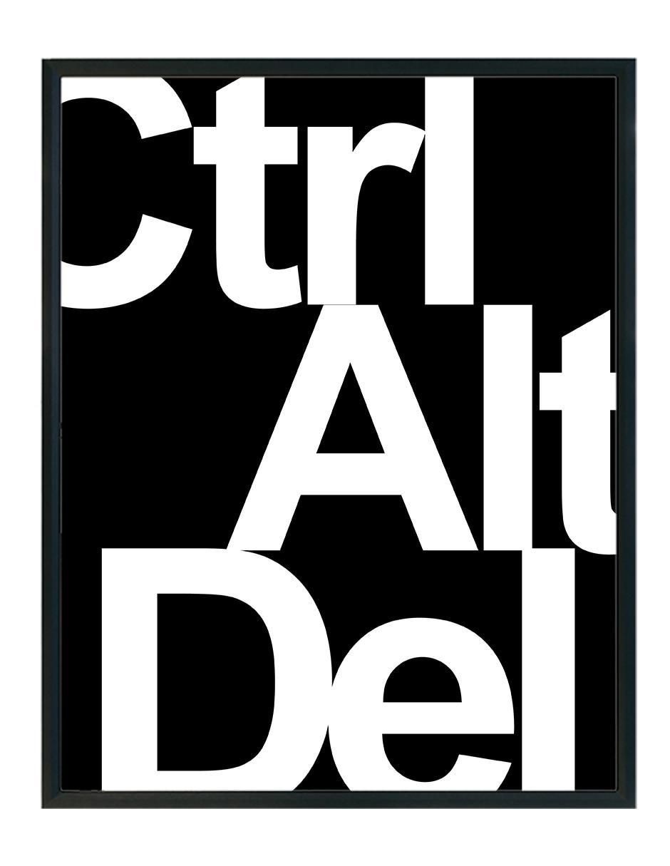 Cuadro decorativo Letras