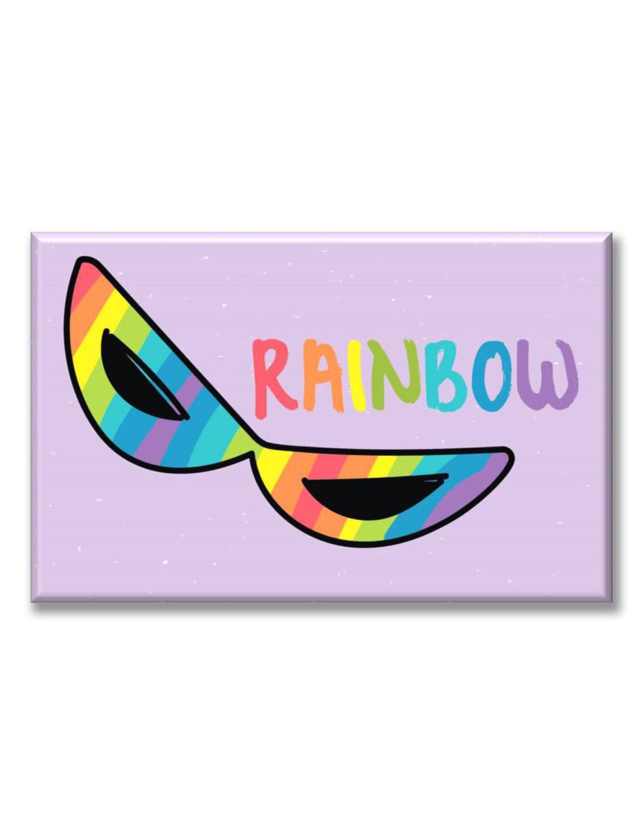 Cuadro decorativo Lentes arcoiris 1