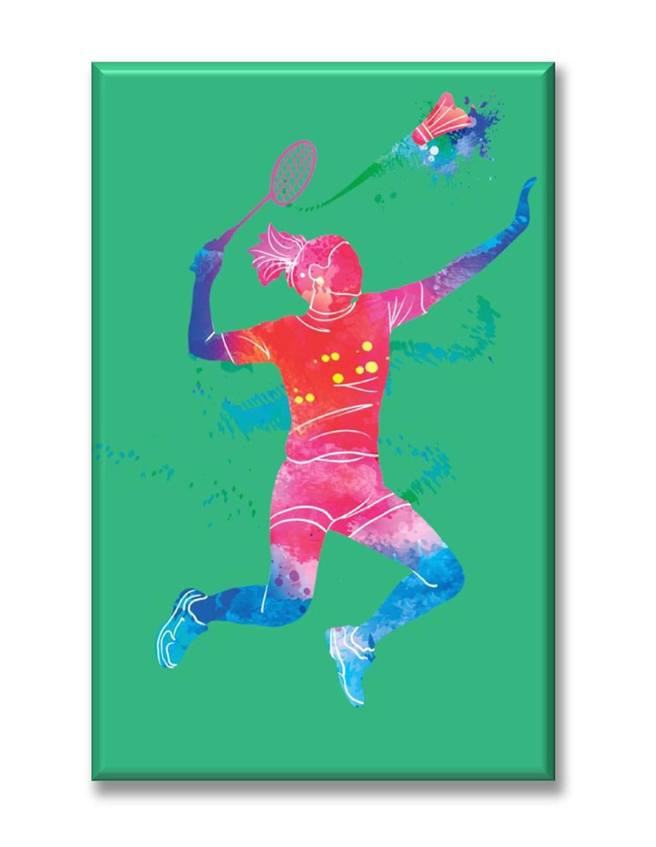 Cuadro decorativo Jugadora de tenis 1