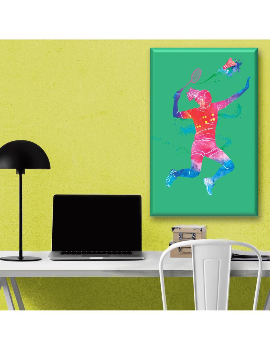 Cuadro decorativo Jugadora de tenis 5