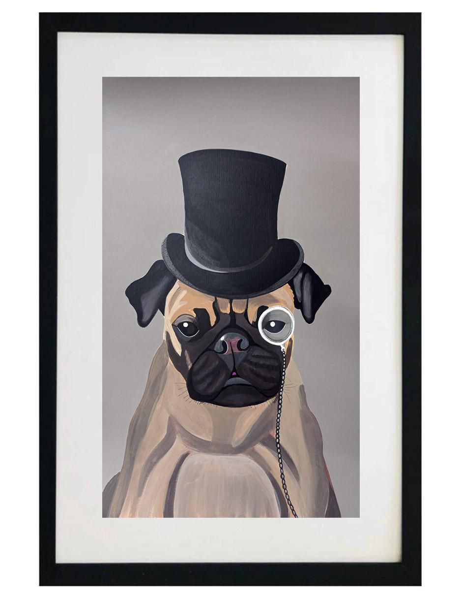 Pintura Don Miloh técnica acrílico Animalart Pintura Don Miloh técnica acrílico Animalart