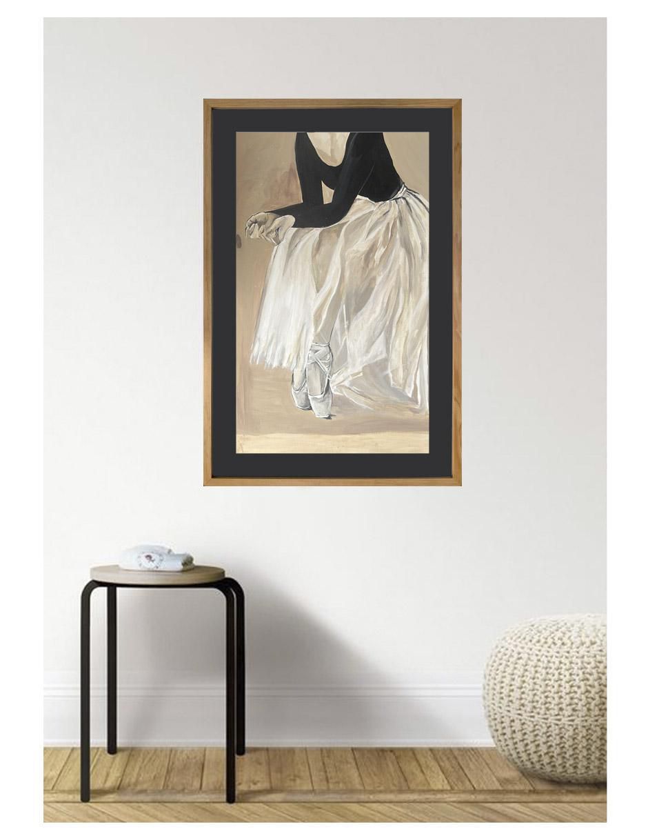 Pintura Ballet técnica acrílico Ballet 3