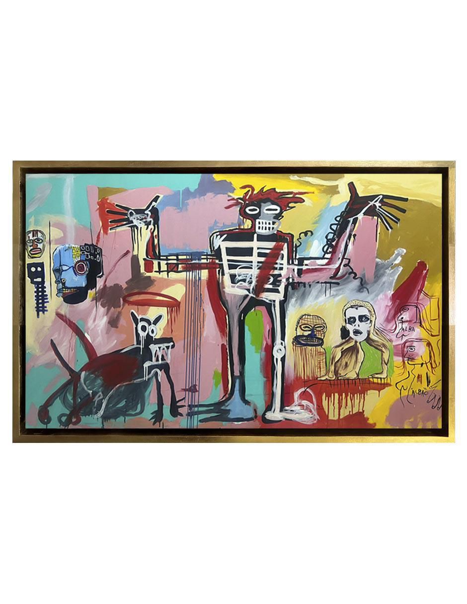 Pintura Jmbii técnica acrílico Bskt