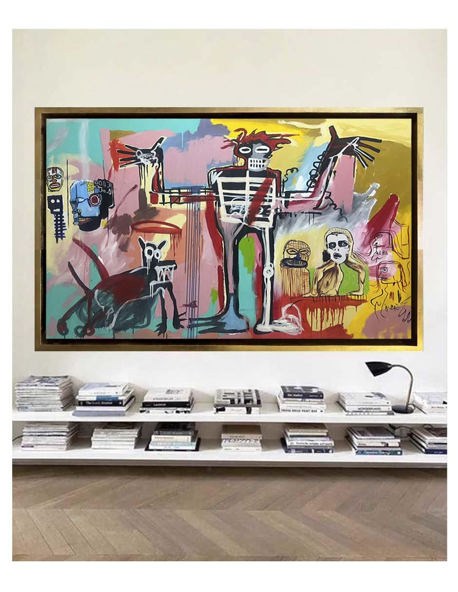 Pintura Jmbii técnica acrílico Bskt 2