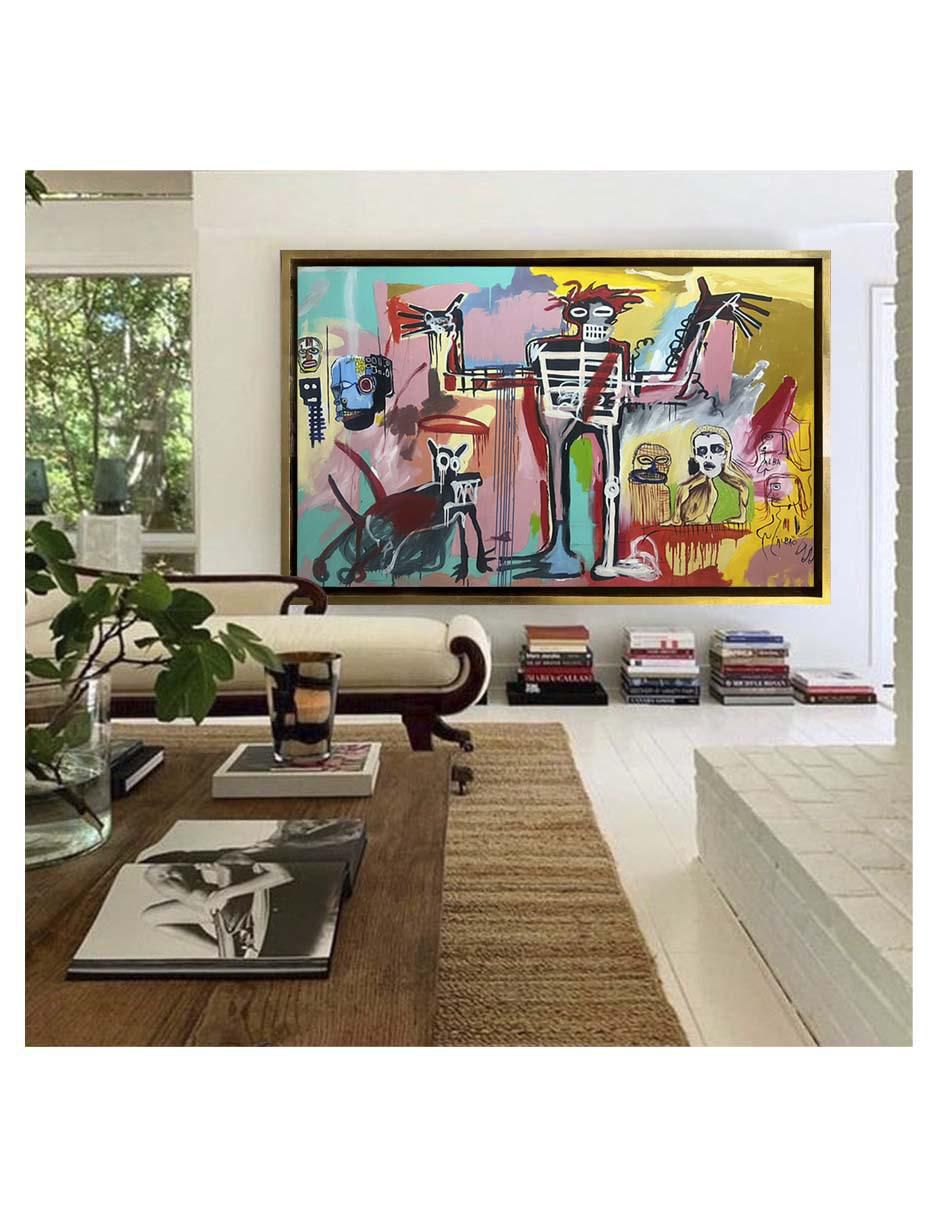 Pintura Jmbii técnica acrílico Bskt 4
