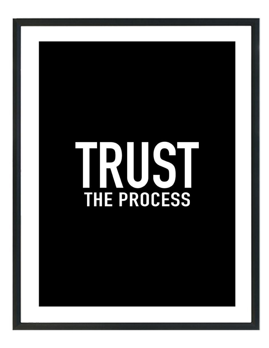 Cuadro decorativo Trust