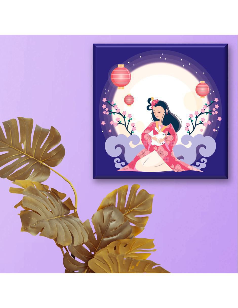 Cuadro decorativo Geisha 5