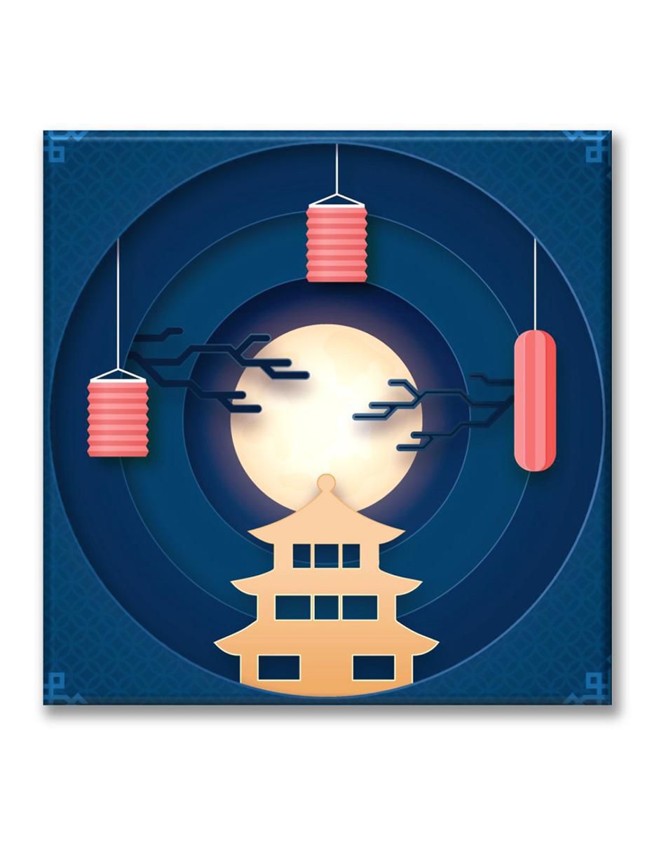 Cuadro decorativo Cartel oriental 1