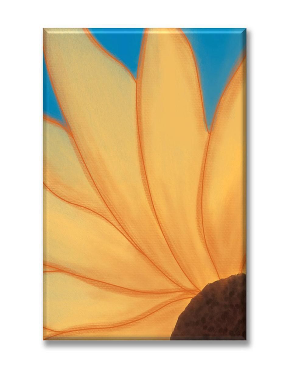 Cuadro decorativo Industria Grafica Ciento 23 Girasol ilustración