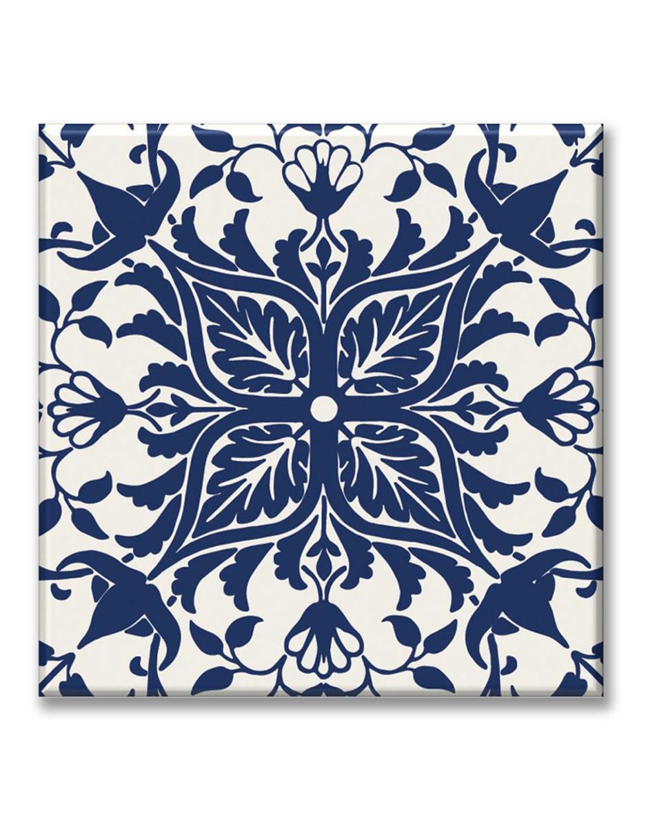 Cuadro decorativo Tapiz geométrico azul Cuadro decorativo Tapiz geométrico azul