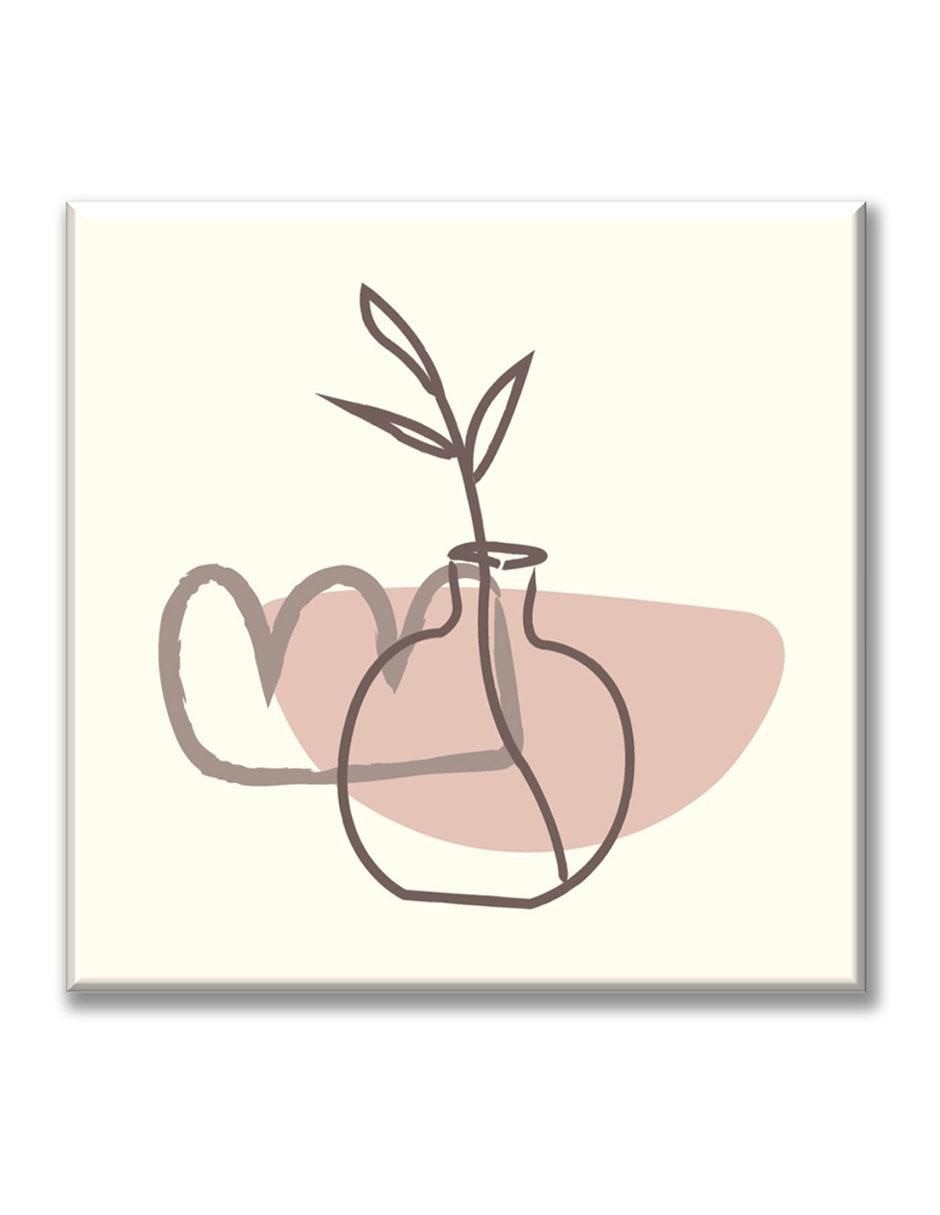 Cuadro decorativo Industria Grafica Ciento 23 Minimalismo tonos arena