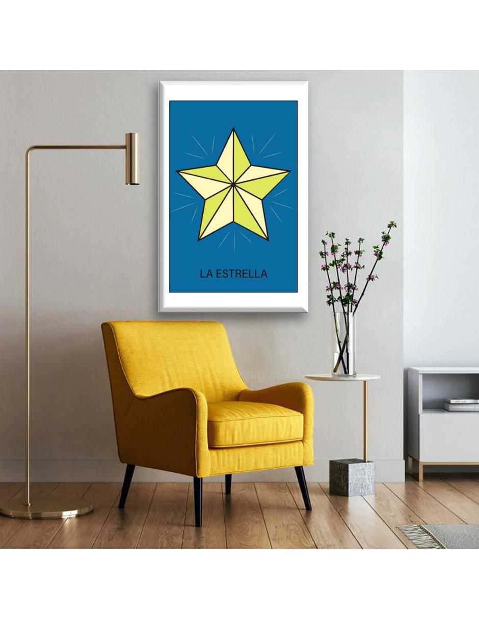 Cuadro decorativo La estrella 5