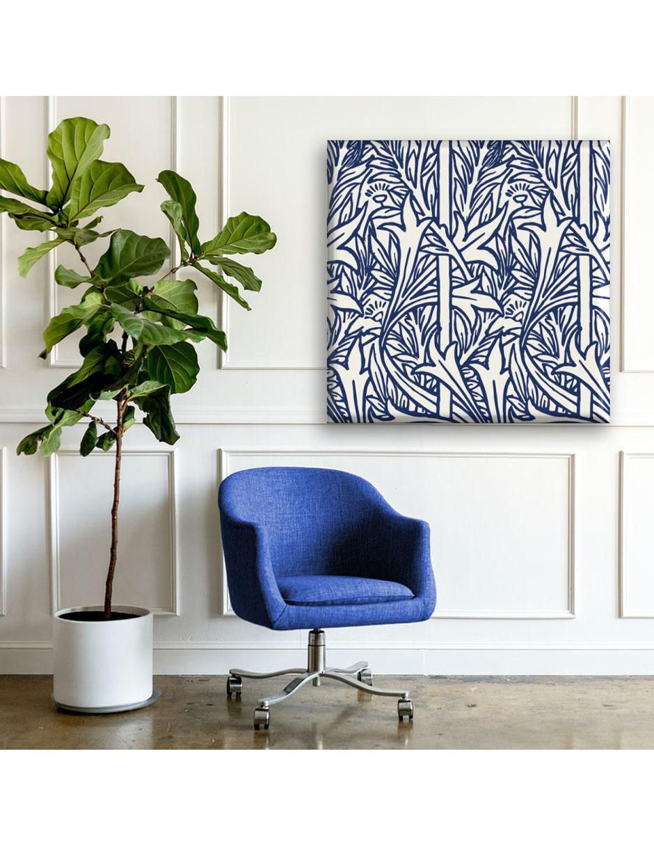 Cuadro decorativo Ramas a línea 5
