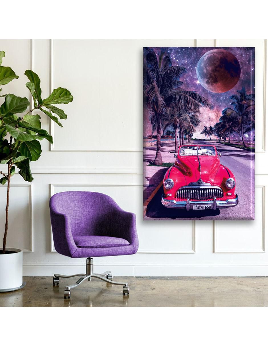 Cuadro decorativo Industria Grafica Ciento 23 Collage auto vintage