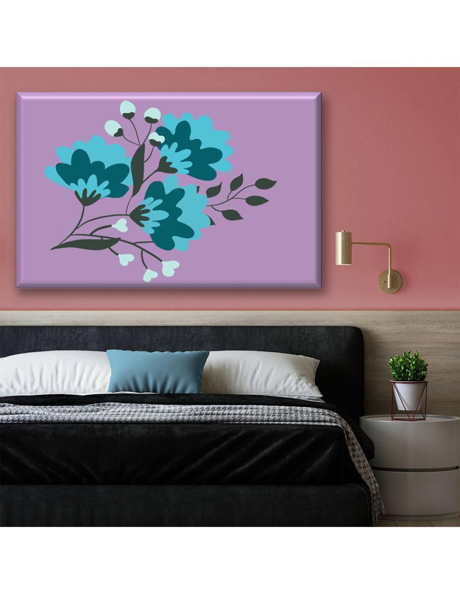 Cuadro decorativo Industria Grafica Ciento 23 Flores ilustración