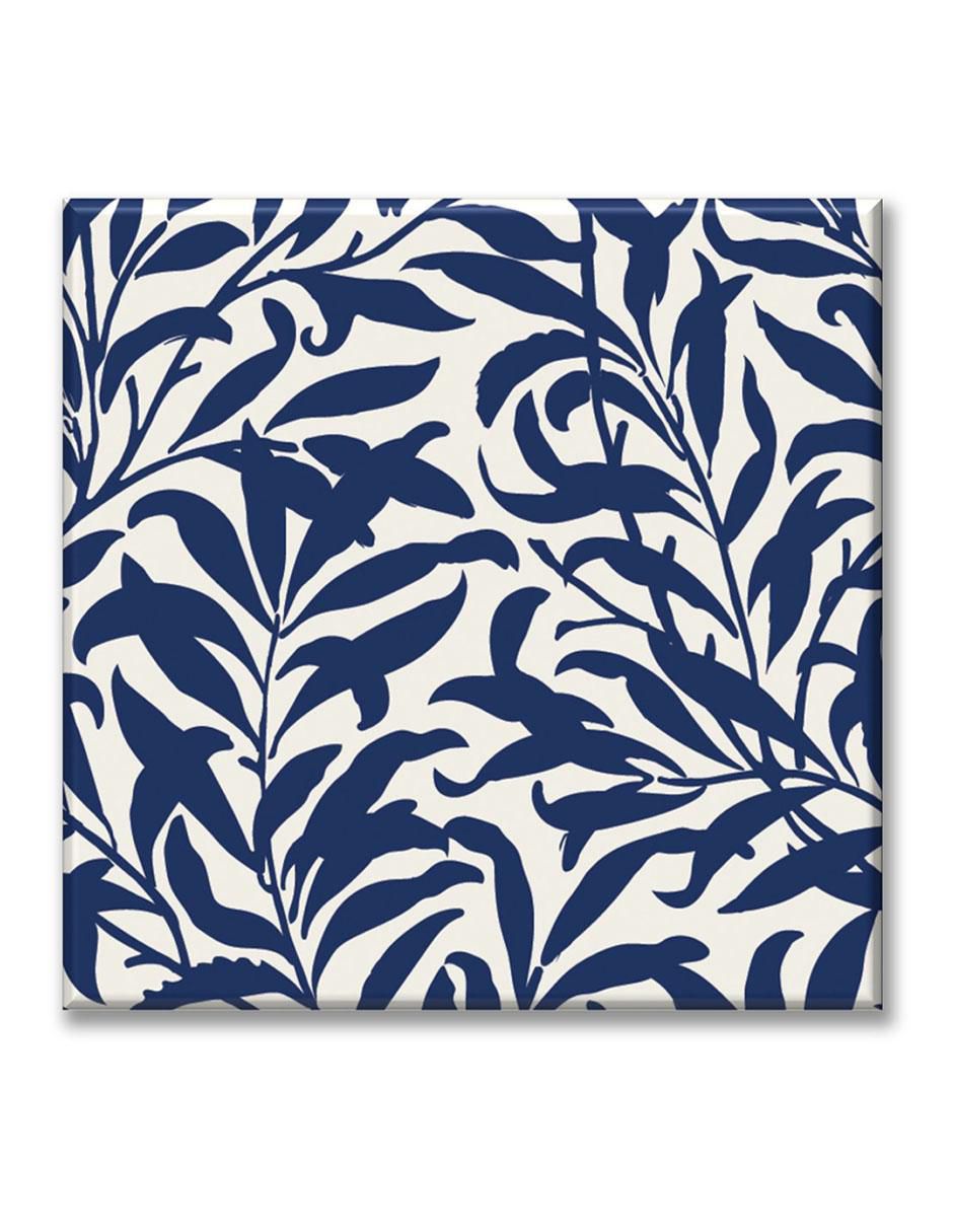 Cuadro decorativo Industria Grafica Ciento 23 Vegetación azul