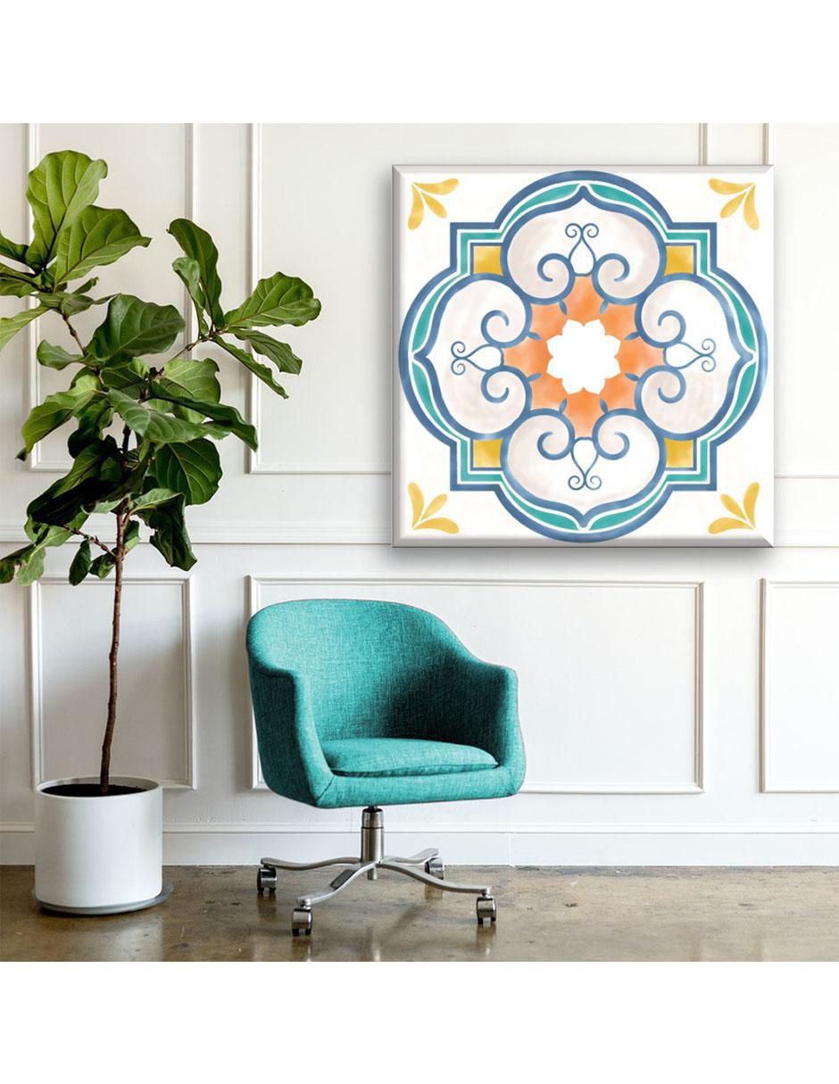 Cuadro decorativo Mosaico geométrico 3