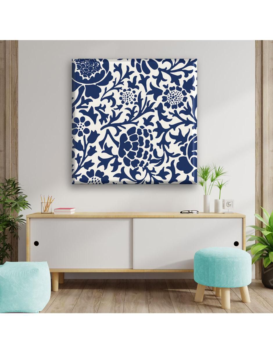 Cuadro decorativo Industria Grafica Ciento 23 Flores y hojas