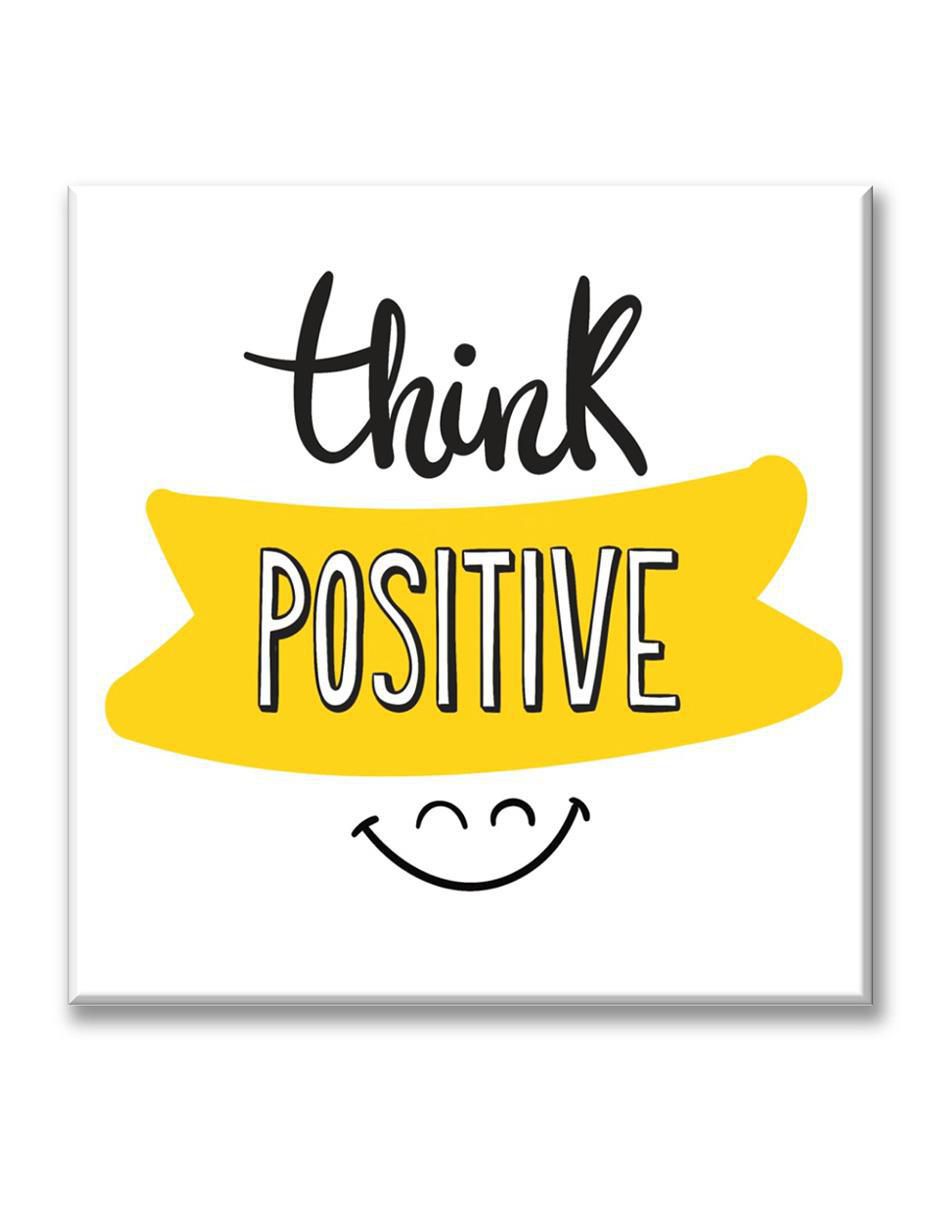 Cuadro decorativo Piensa positivo 1