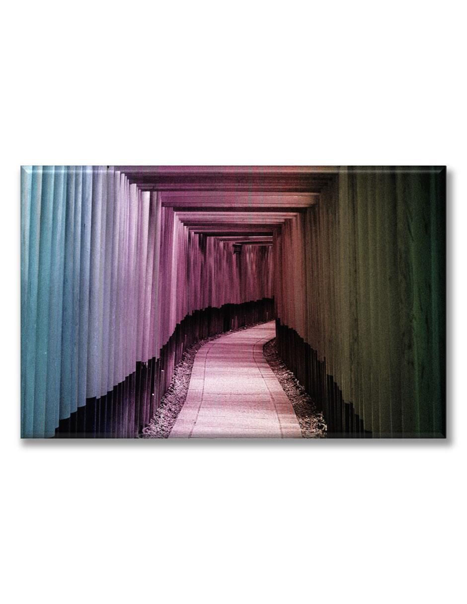 Cuadro decorativo Corredor arcoíris 1
