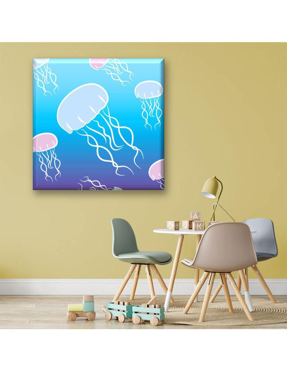 Cuadro decorativo Medusas ilustración 5