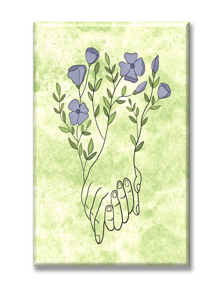 Cuadro decorativo Industria Grafica Ciento 23 Manos unidas