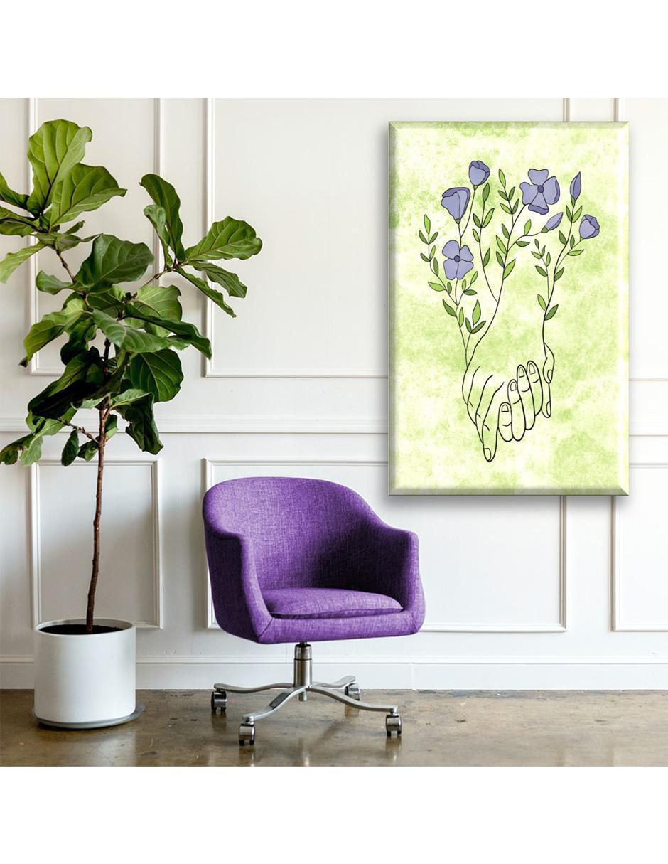 Cuadro decorativo Industria Grafica Ciento 23 Manos unidas