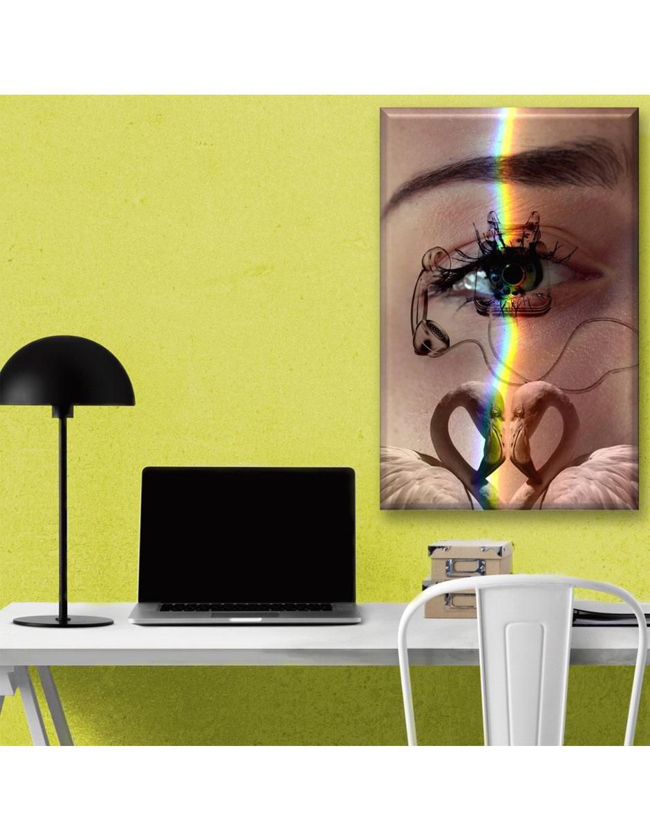 Cuadro decorativo Ojo arcoíris 5
