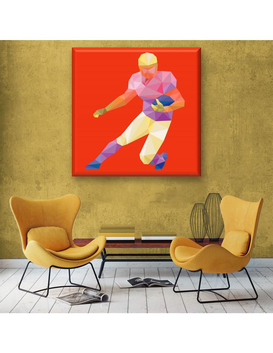 Cuadro decorativo Industria Grafica Ciento 23 Jugador de americano