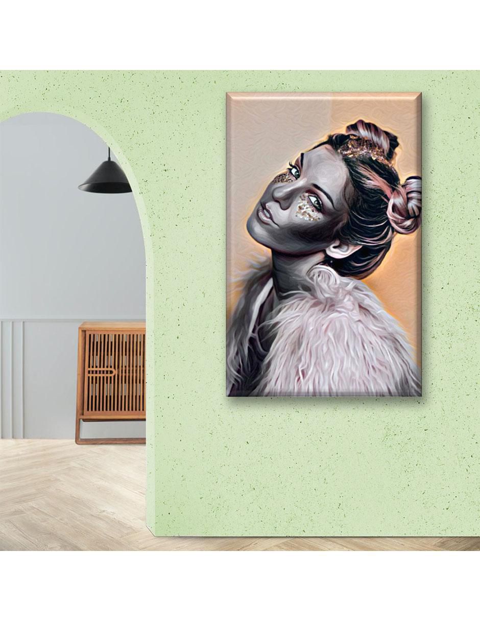 Cuadro decorativo Industria Grafica Ciento 23 Chica glitter