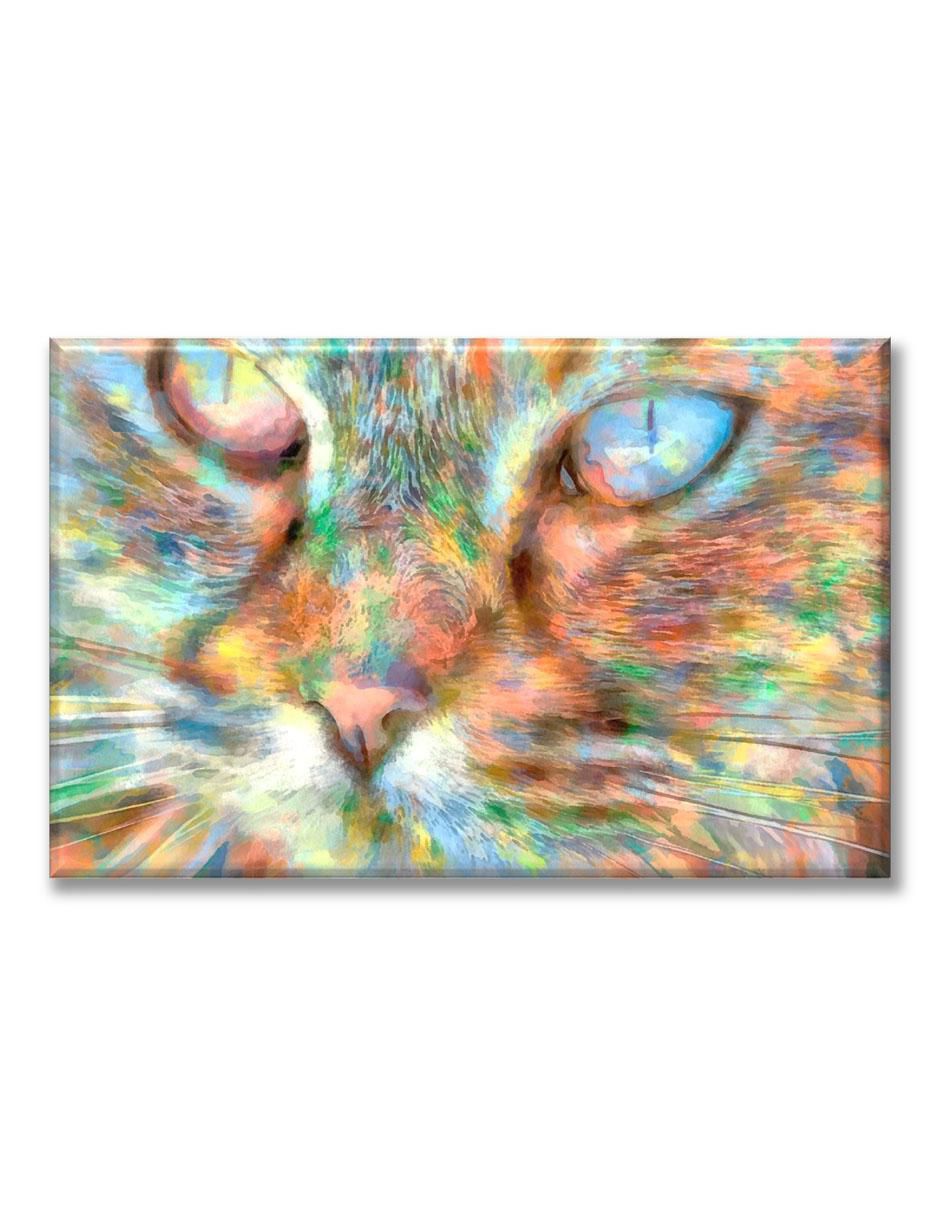 Cuadro decorativo Industria Grafica Ciento 23 Gato acuarela