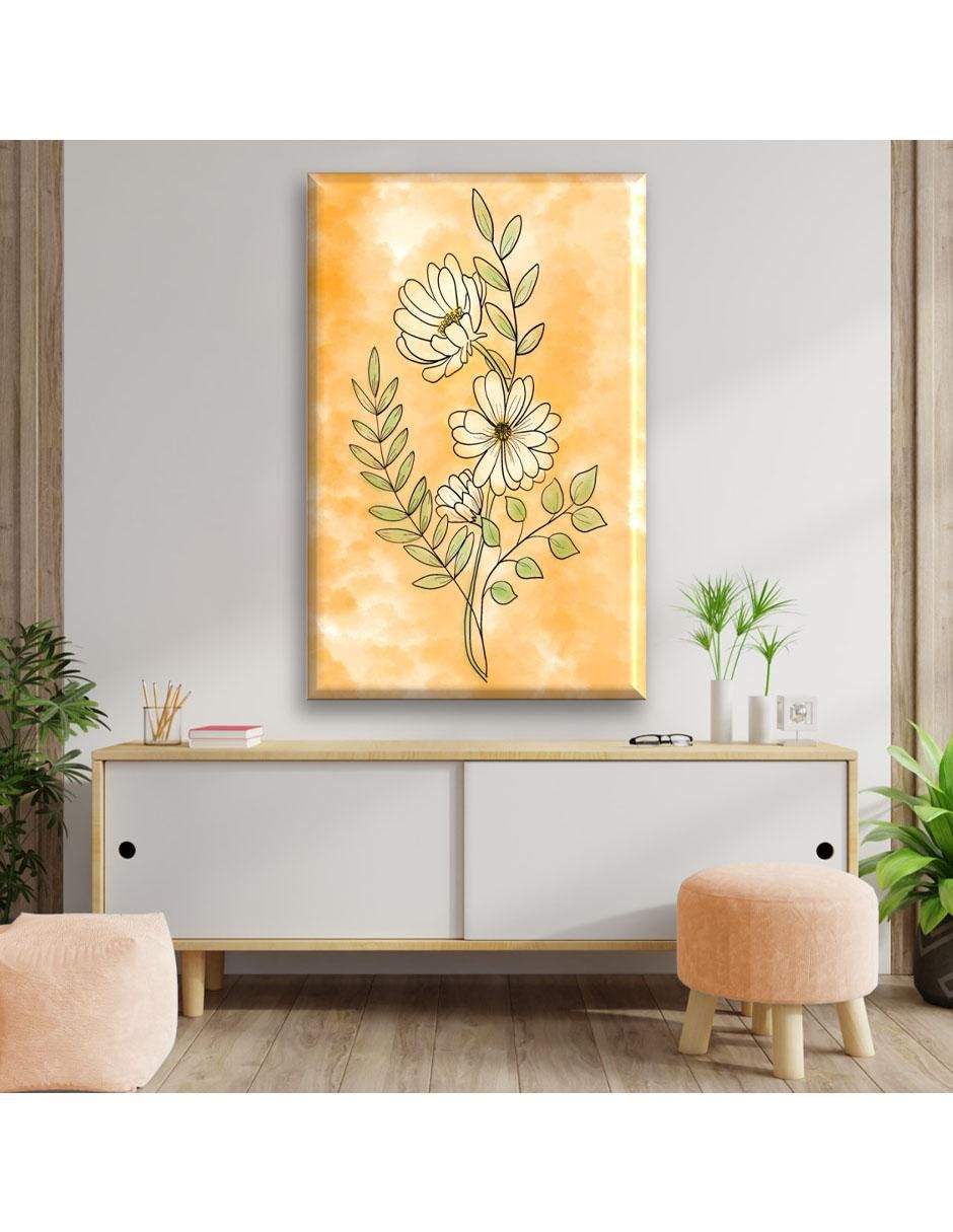 Cuadro decorativo Flores acuarela 5