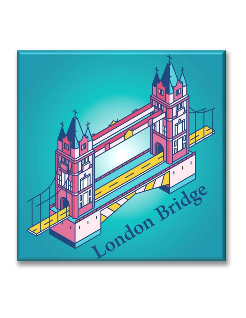 Cuadro decorativo London bridge ilustración 1