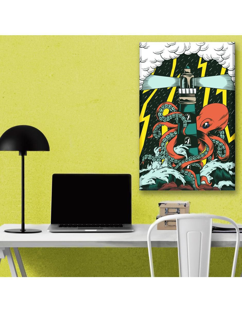 Cuadro decorativo Kraken 5
