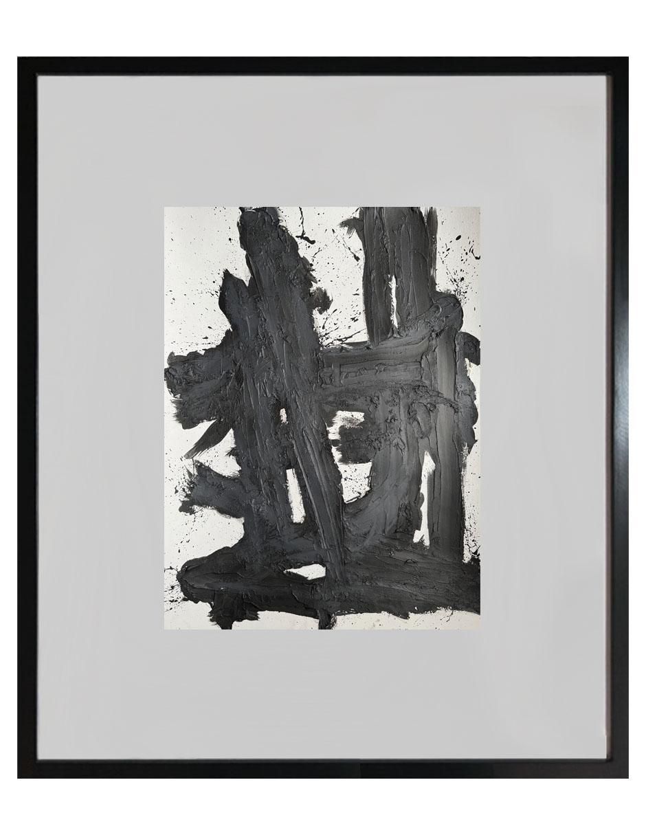 Pintura Blackandwhite Iv técnica mixta Pintura Blackandwhite Iv técnica mixta