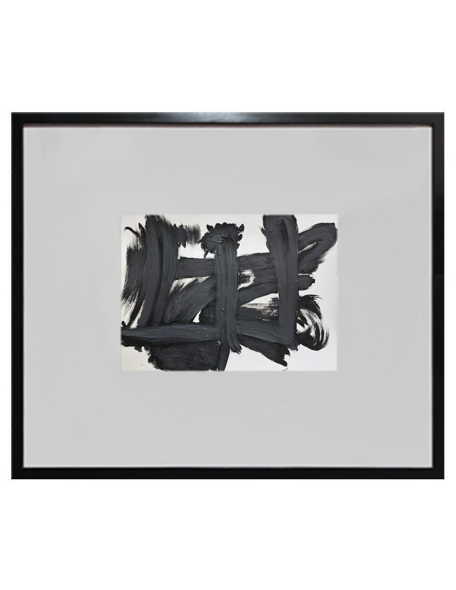 Pintura Black And White Ii técnica mixta Pintura Black And White Ii técnica mixta