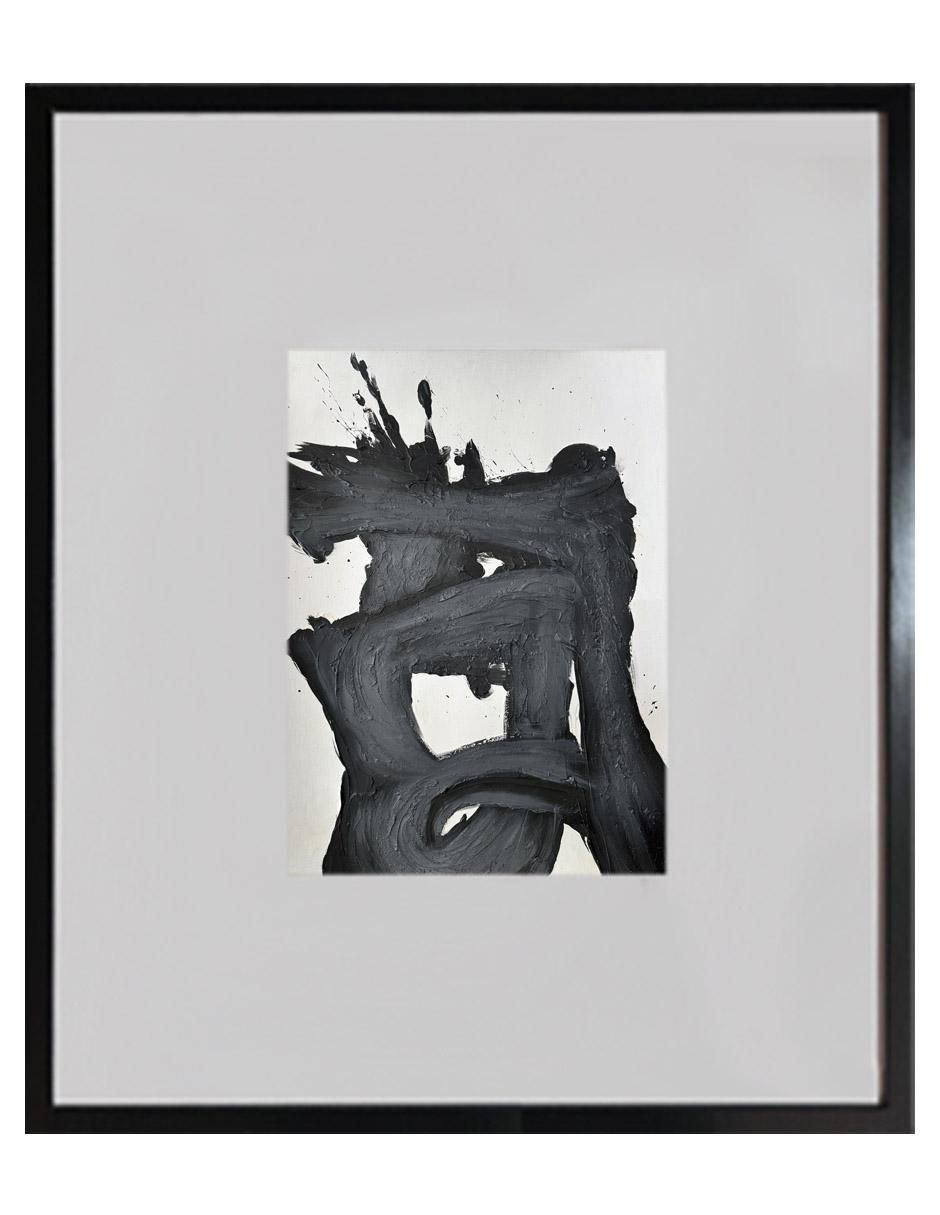 Pintura Black & White Iii técnica mixta Pintura Black & White Iii técnica mixta