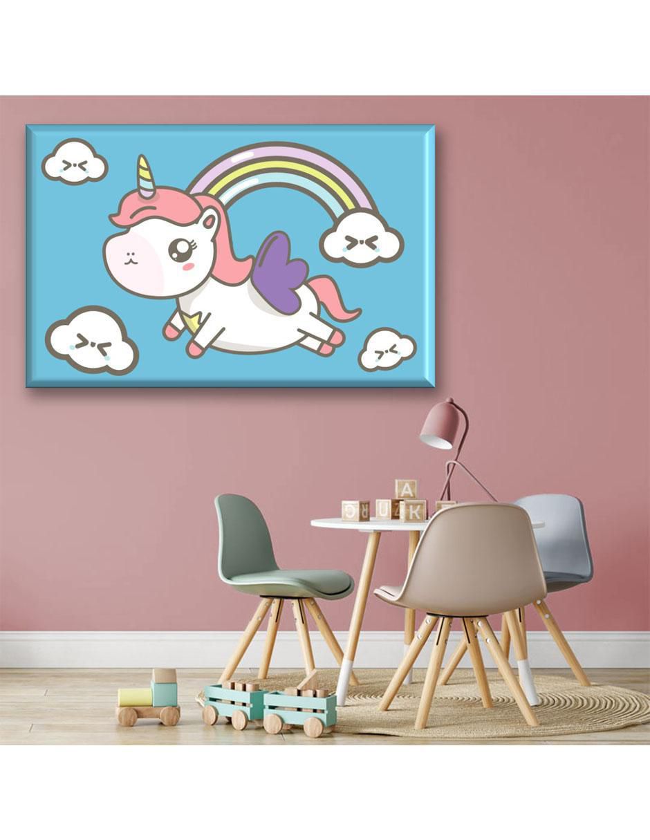 Cuadro decorativo Unicornio pegaso 5