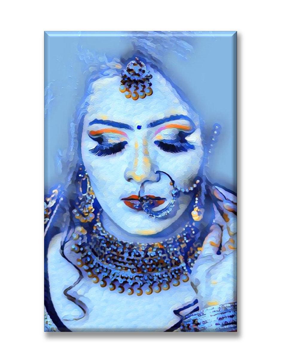 Cuadro decorativo Mujer india 1
