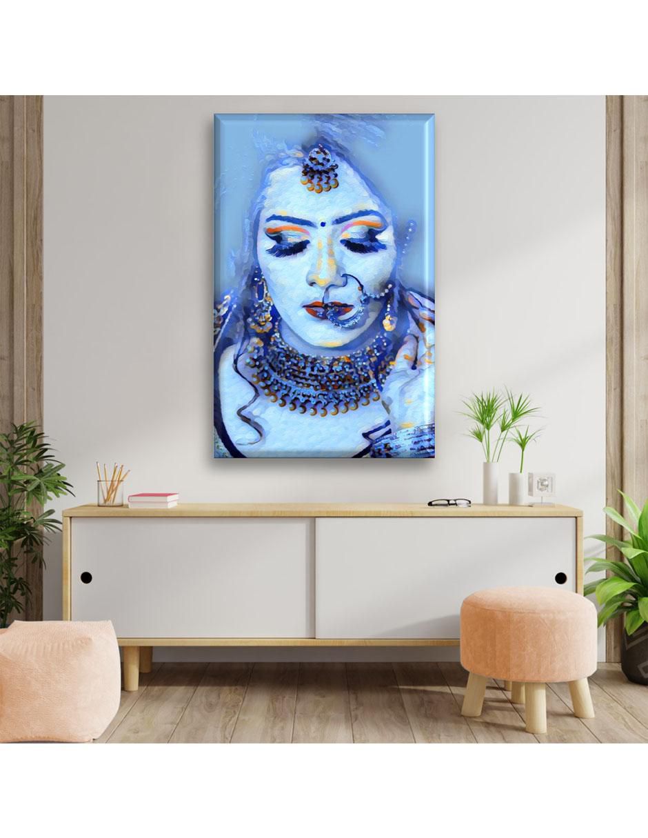 Cuadro decorativo Mujer india 5