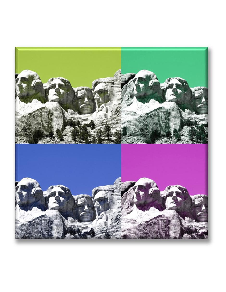Cuadro decorativo Monte rushmore pop 1