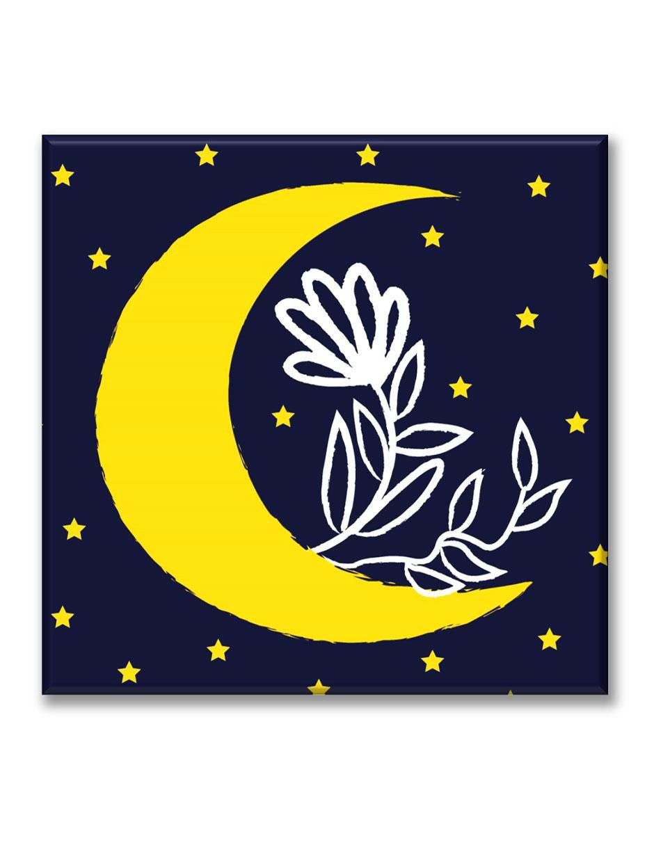 Cuadro decorativo Luna floreciendo 1
