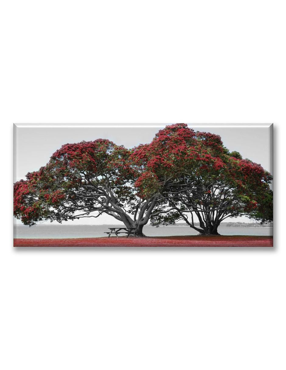 Cuadro decorativo Industria Grafica Ciento 23 Naturaleza roja