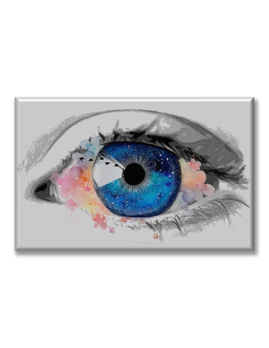 Cuadro decorativo Ojo acuarela 1