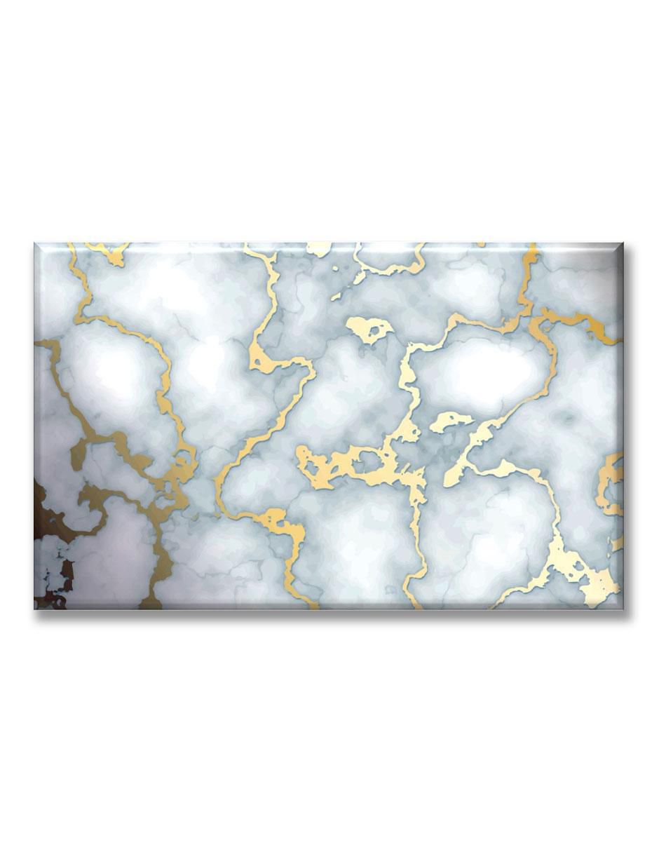Cuadro decorativo Industria Grafica Ciento 23 Mármol con detalles dorado