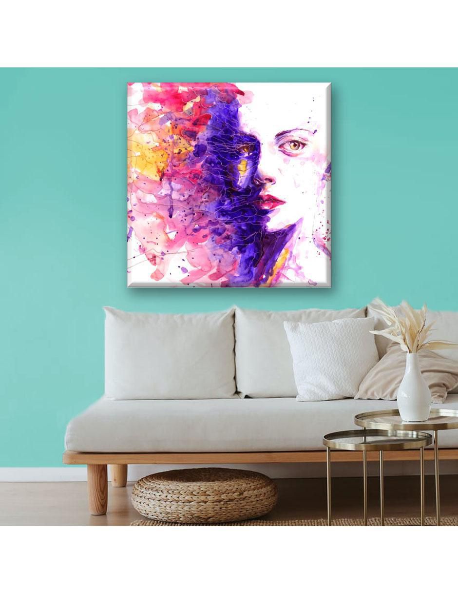 Cuadro decorativo Industria Grafica Ciento 23 Mujer acuarela