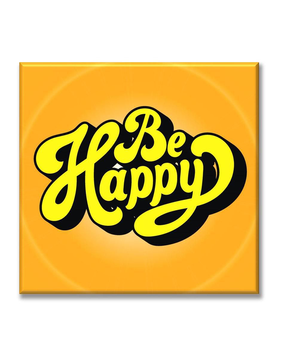 Cuadro decorativo Feliz lettering 1