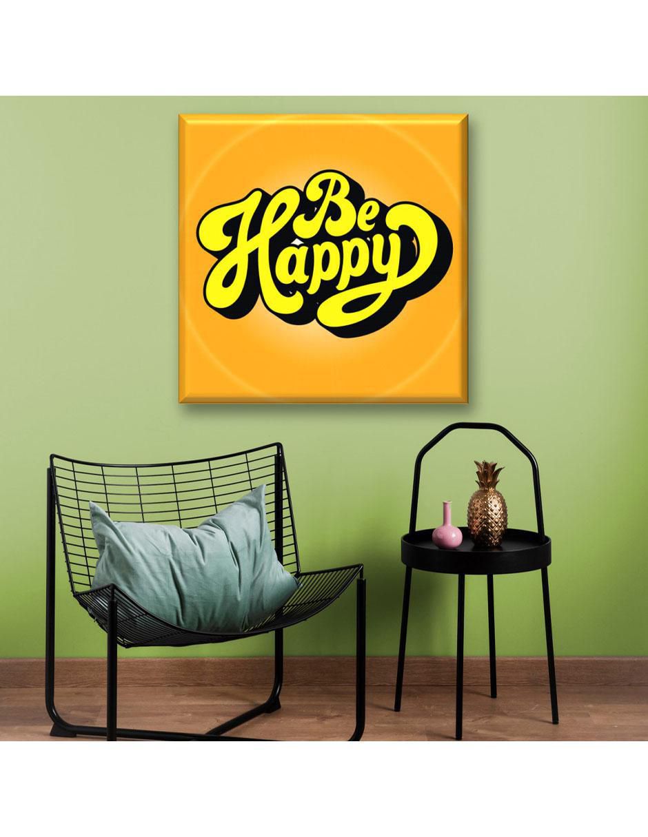Cuadro decorativo Feliz lettering 5