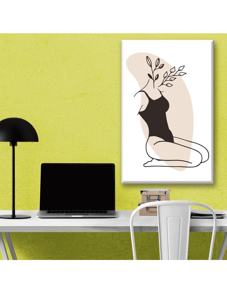 Cuadro decorativo Cuerpo de mujer planta 5